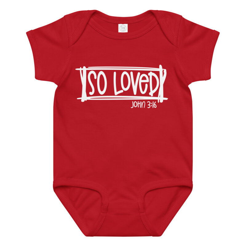So loved Christian Baby Onesie