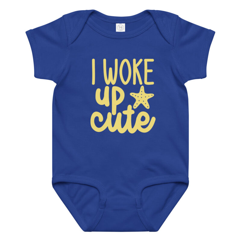 I woke up cute Baby Onesie