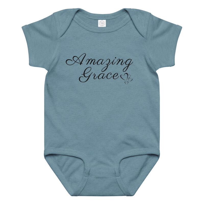 Amazing grace Christian baby Onesie