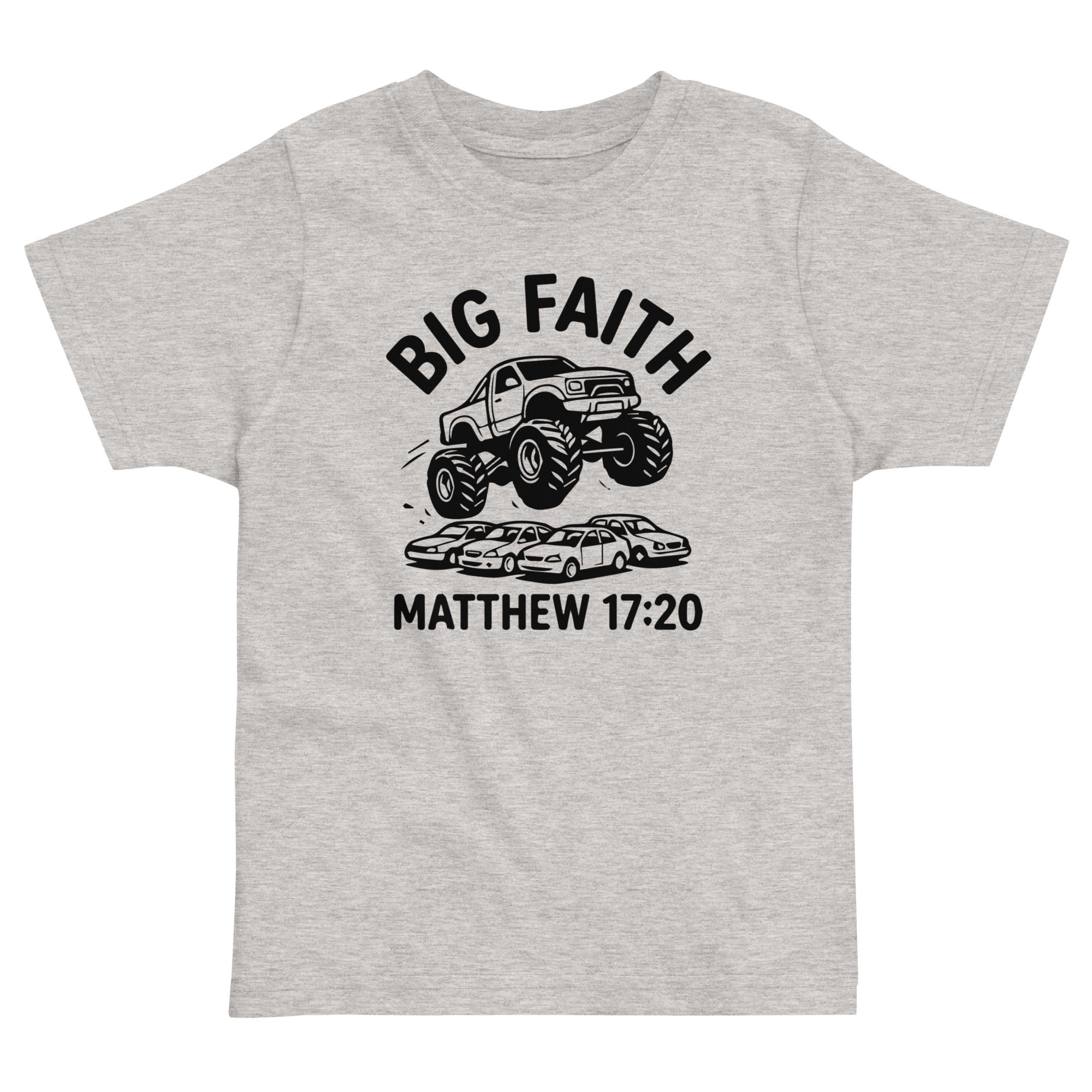 Big Faith Christian Toddler Shirt - Image 3