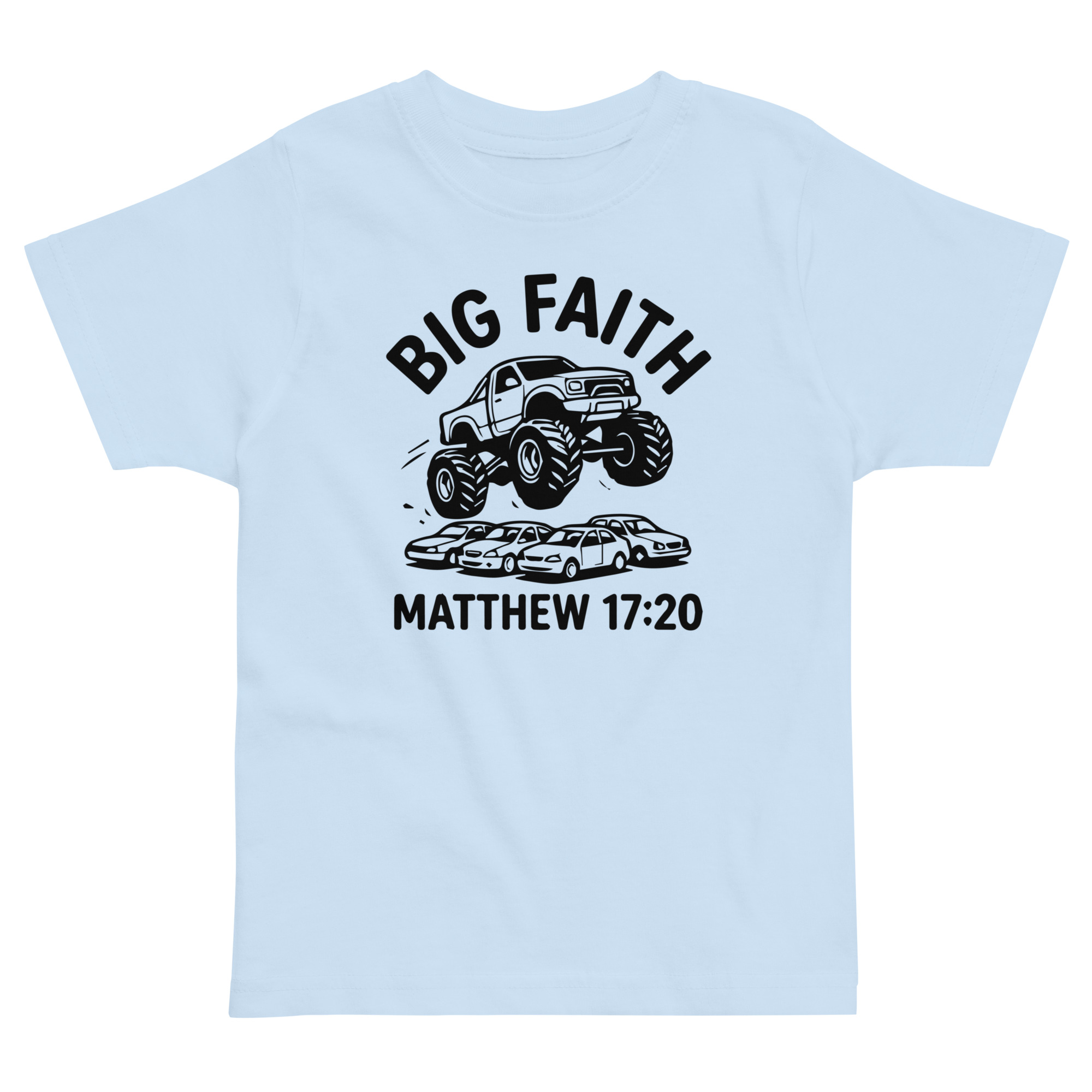Big Faith Christian Toddler Shirt - Image 4