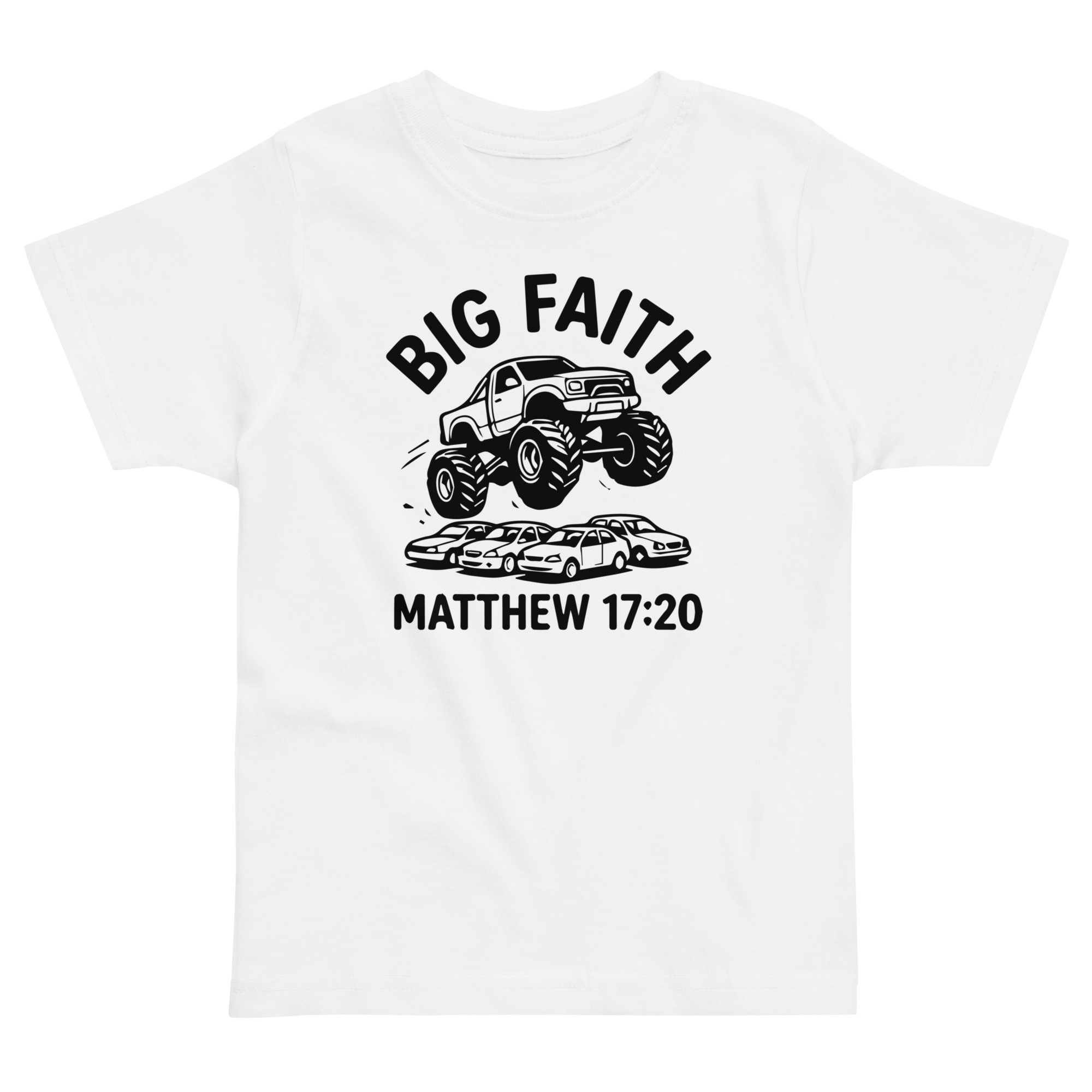 Big Faith Christian Toddler Shirt - Image 5