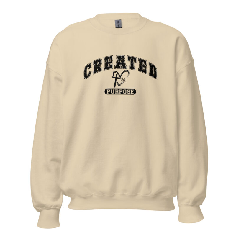 Created With a Purpose Christian Women’s Sweatshirt