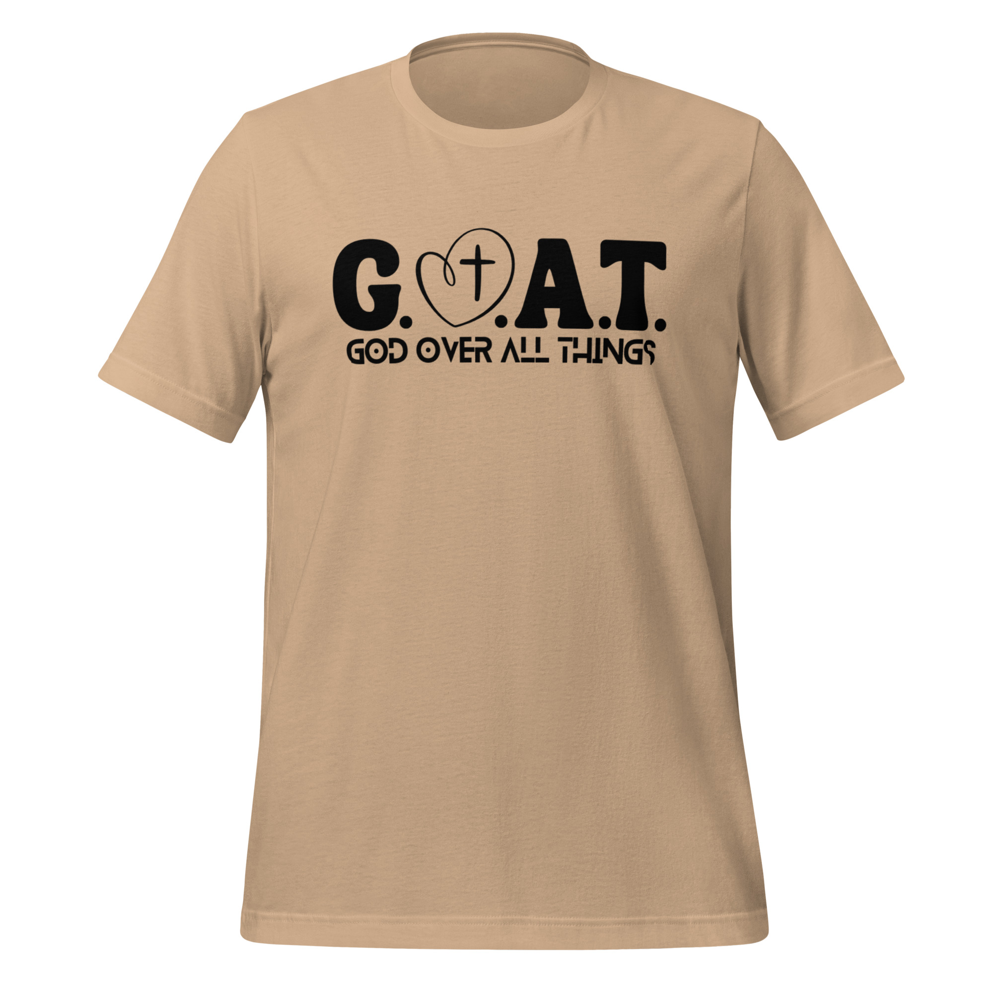 God Over All Things Christian Women's t-shirt - Image 6