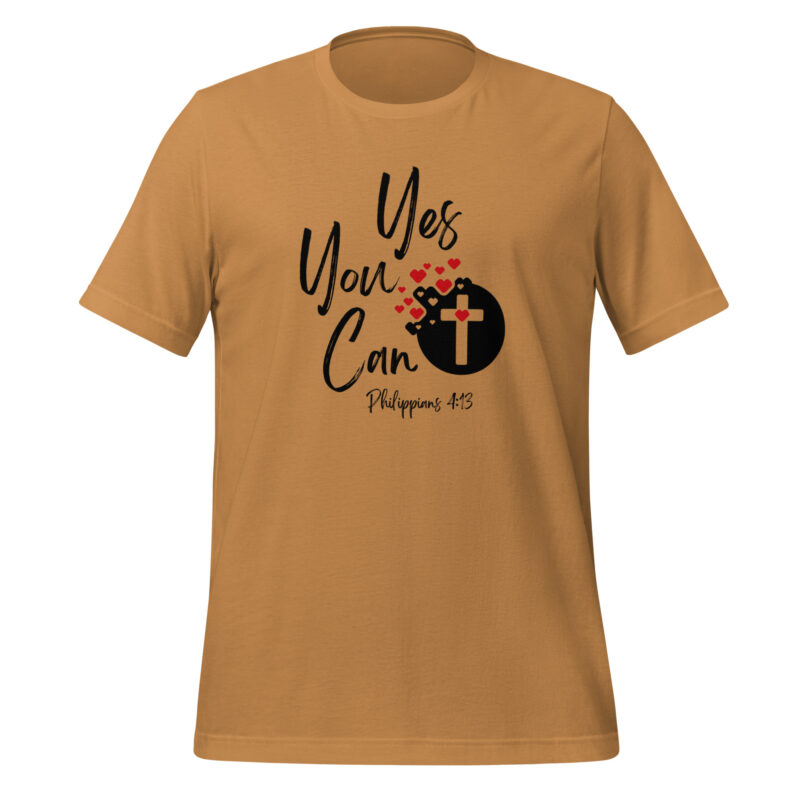 Yes You Can Christian Women's T-shirt