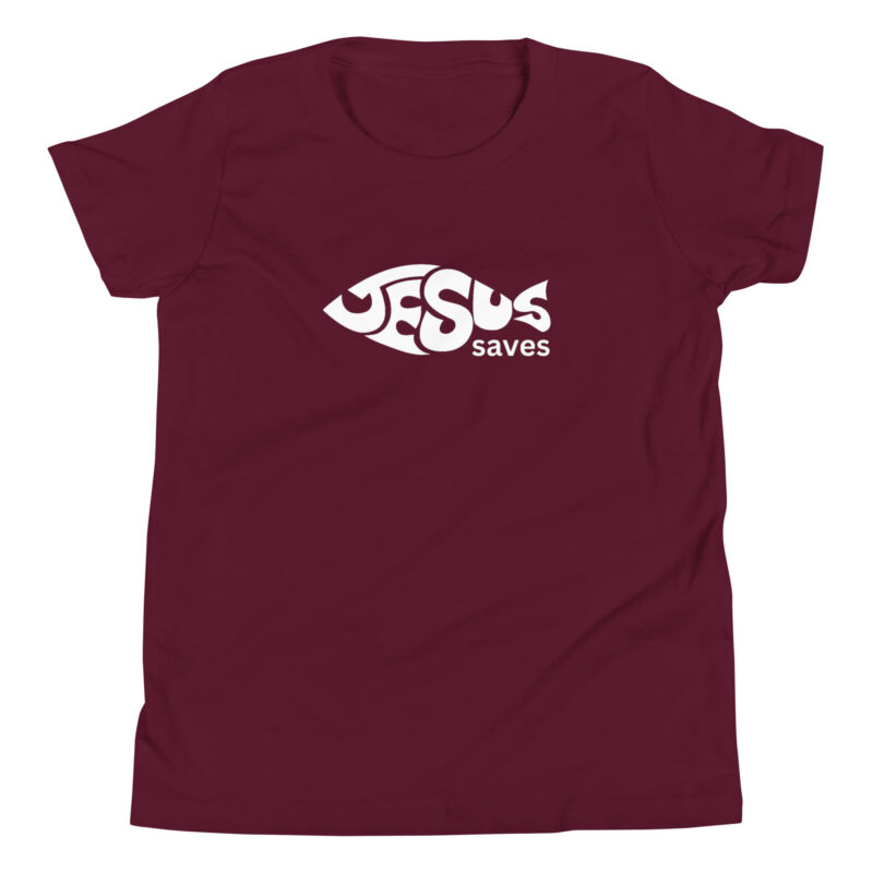 Jesus Saves Christian Youth T-Shirt