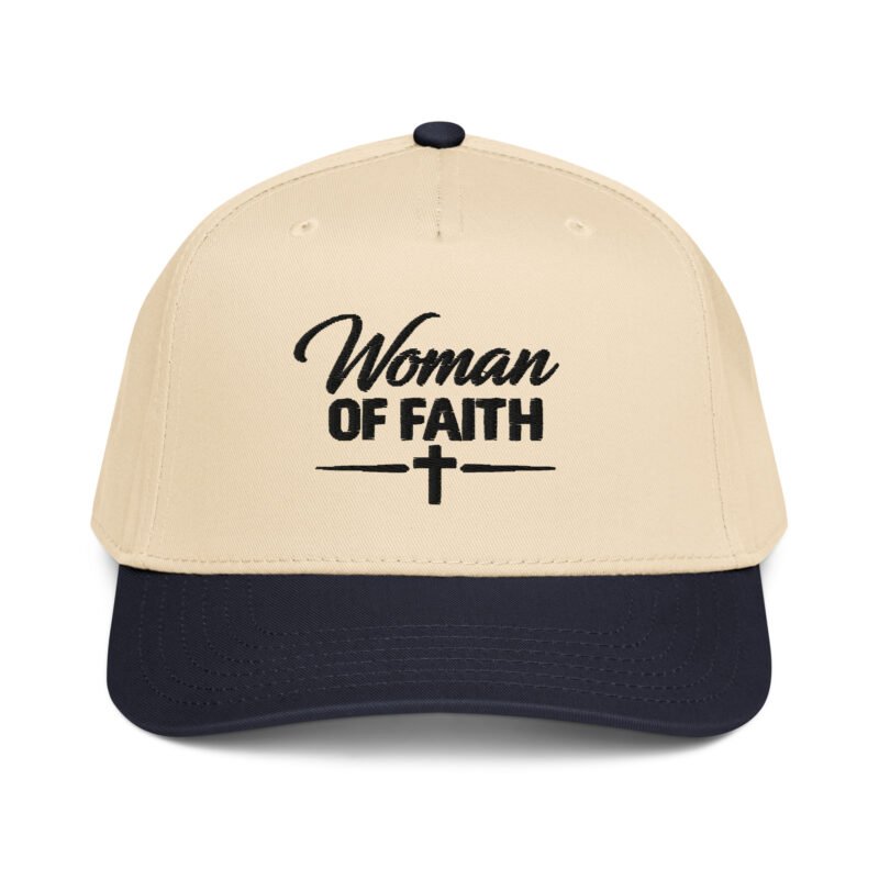 Woman of Faith 5 panel cap
