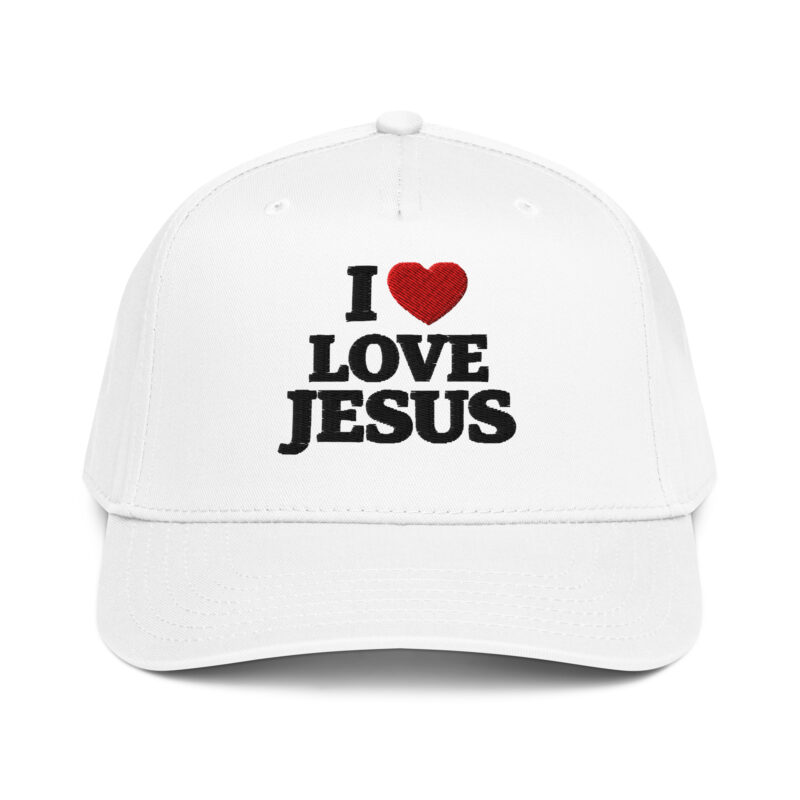 I love Jesus 5 panel cap