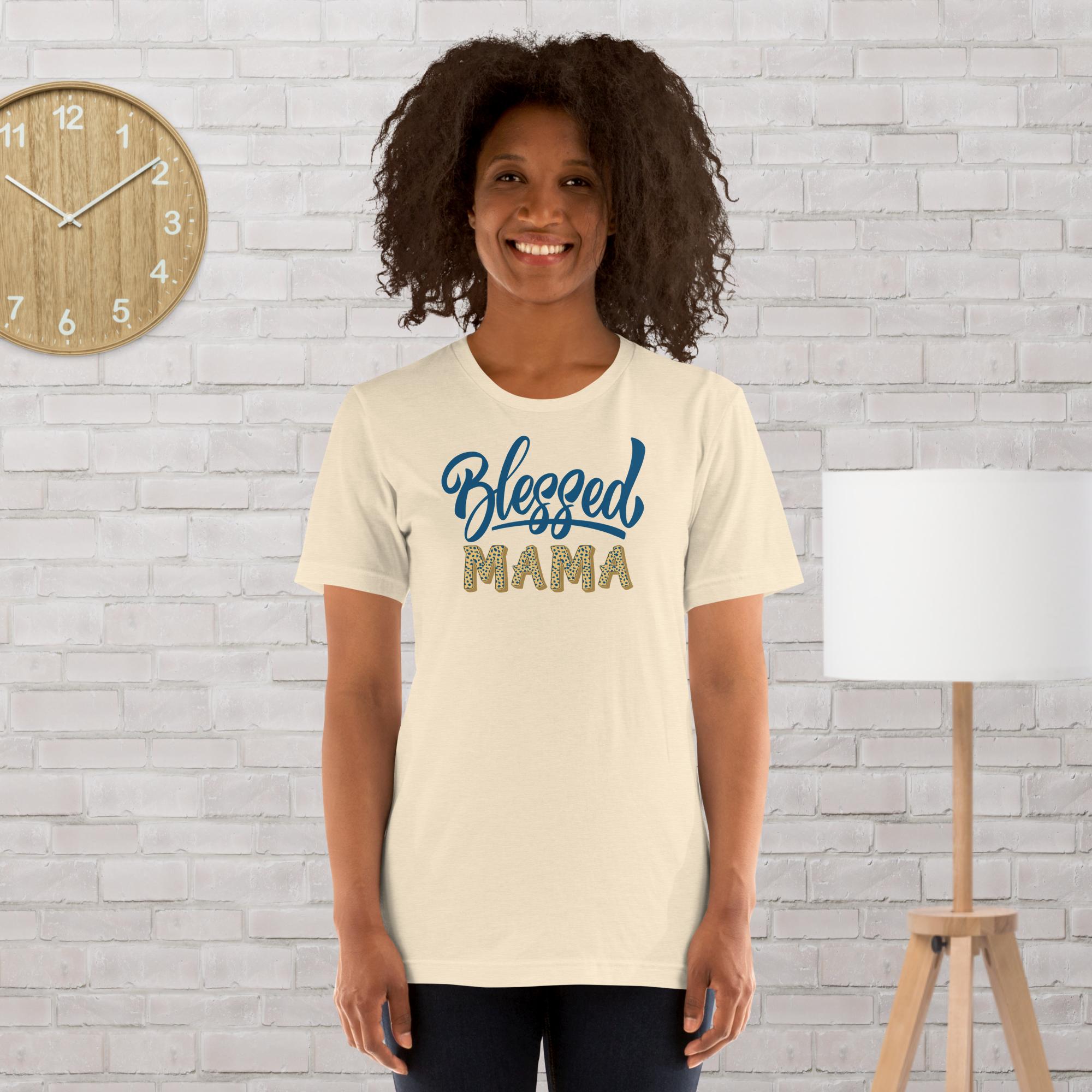 Blessed Mama Christian Women's t-shirt - Image 2