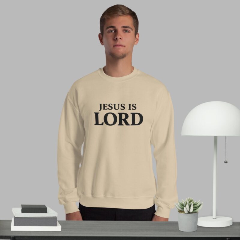 jesus is lord christian t-shirt for men