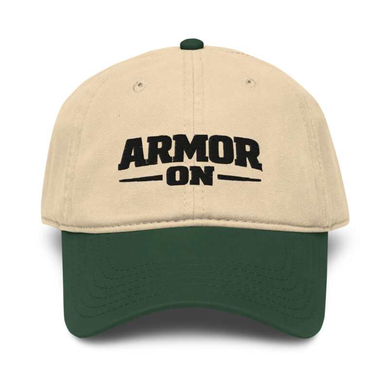 Armor On baseball cap