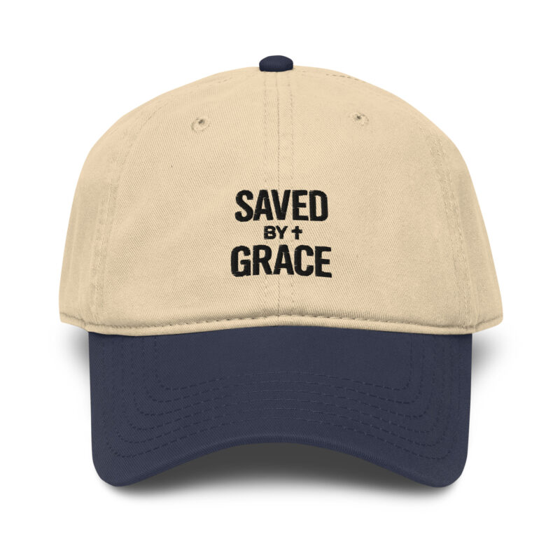 Saved by Grace baseball cap
