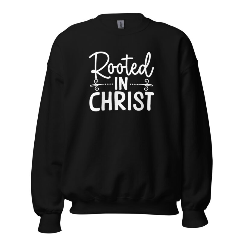 Rooted in Christ Christian Women’s Sweatshirt