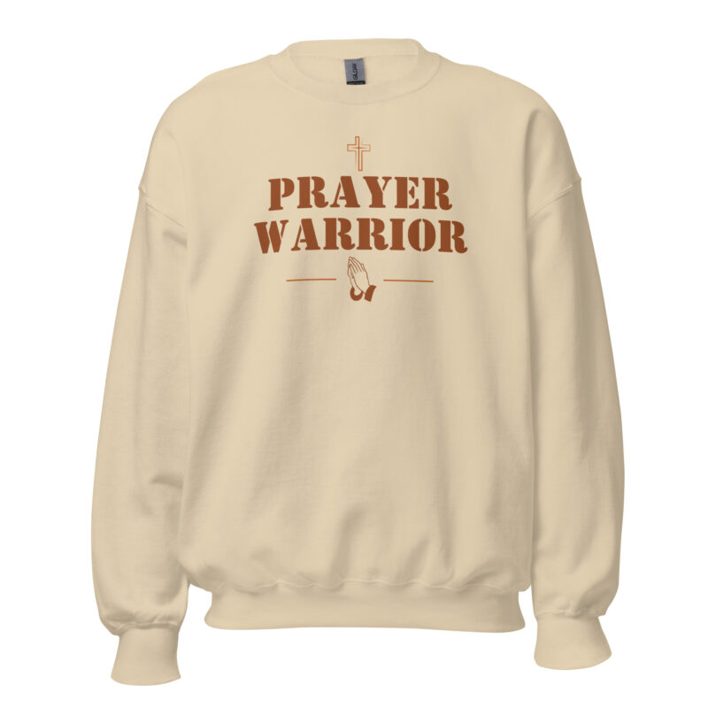 Prayer Warrior Christian Women’s Sweatshirt