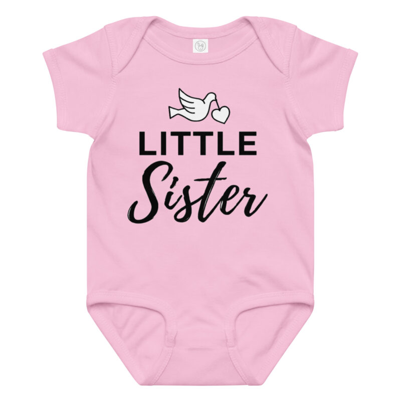 Little Sister Christian Baby Onesie