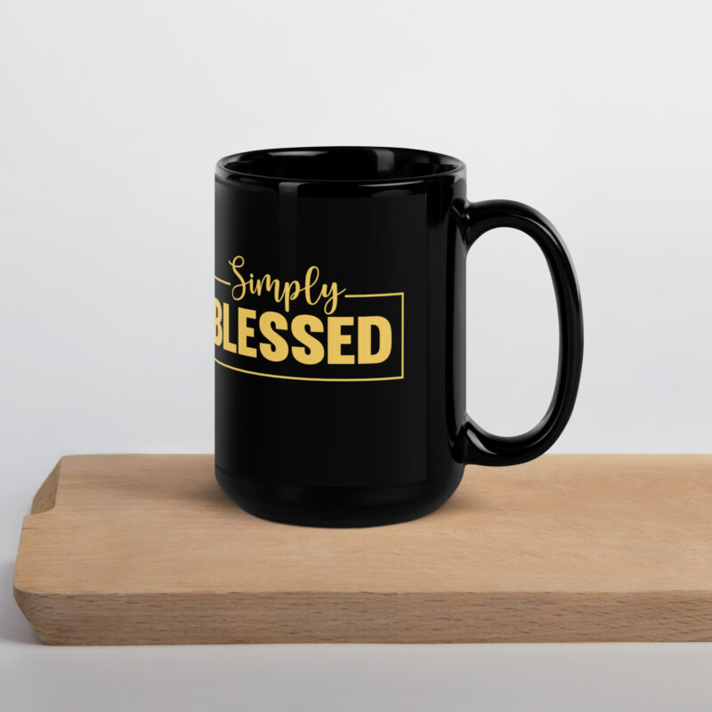 Simply Blessed Christian Coffee Mug