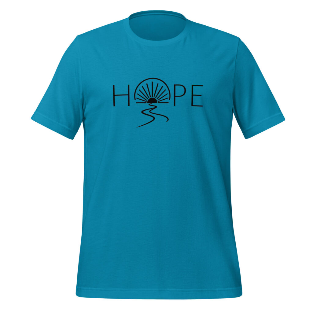 Hope for Our Family T-Shirt - Black Design